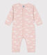 Pyjama bébé sans pieds imprimé en coton
