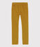Pantalon velours enfant fille jaune TOPAZE