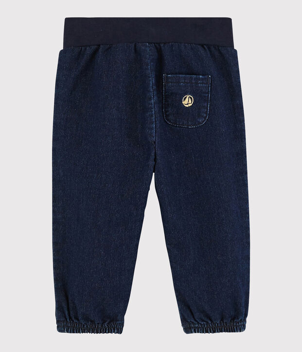 Pantalon en denim b&eacute;b&eacute;. bleu