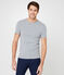 Tee-shirt manches courtes col rond homme gris SUBWAY CHINE