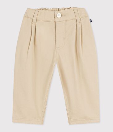 Pantalon bébé en serge uni