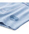 Boxer garçon rayé milleraies bleu ALASKA/blanc ECUME