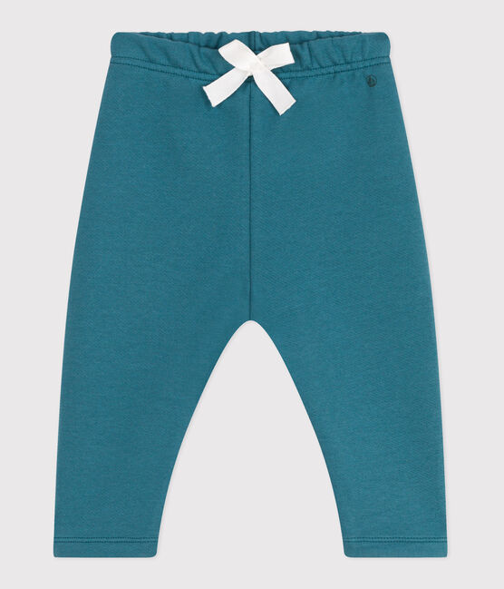 Pantalon de jogging bébé en coton uni vert DRAGONFLY