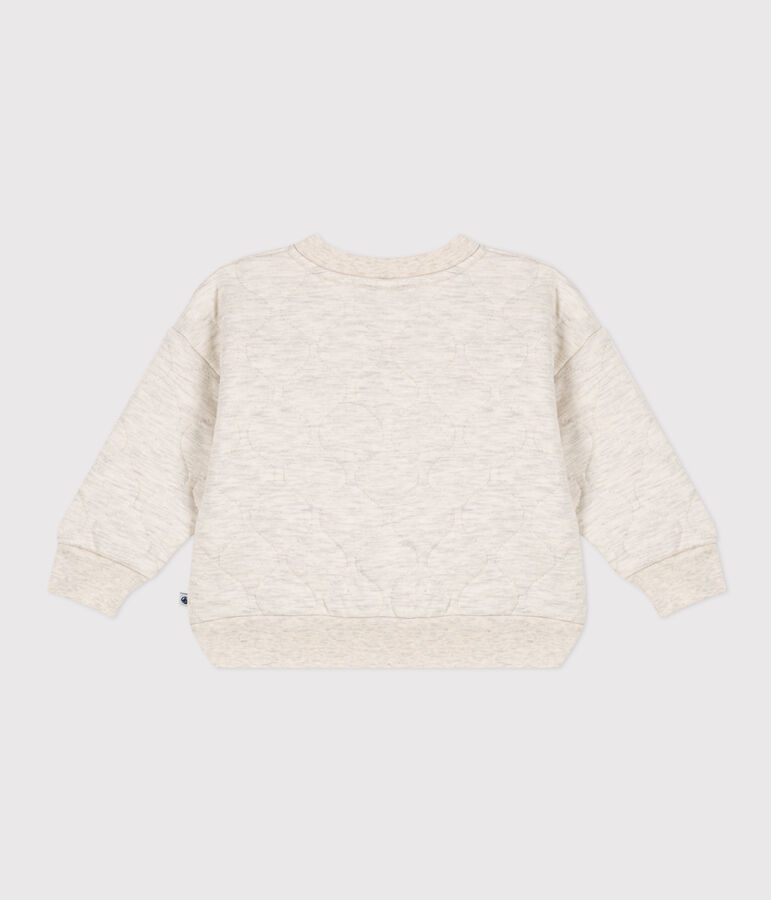 Teddy en tubique matelass&eacute; b&eacute;b&eacute; beige