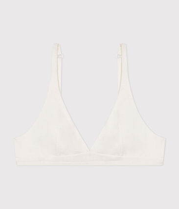 Soutien-gorge en coton et élasthanne femme