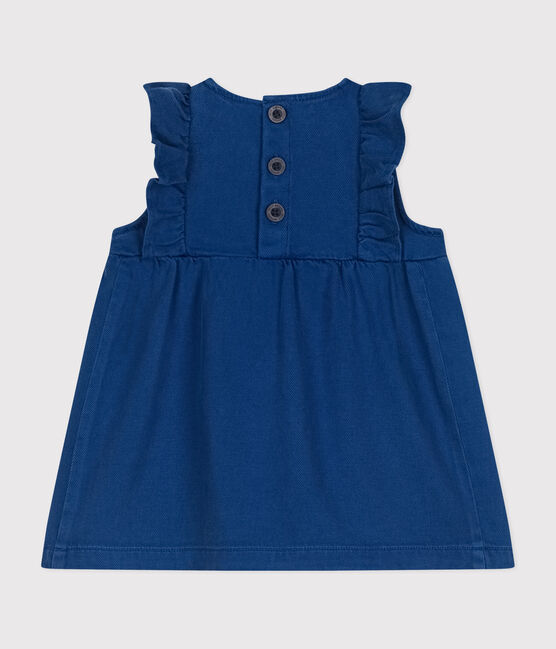 Robe sans manche en coton/lyocell bébé bleu INCOGNITO