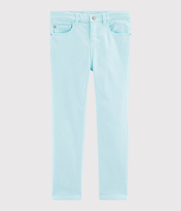 Pantalon enfant fille bleu
