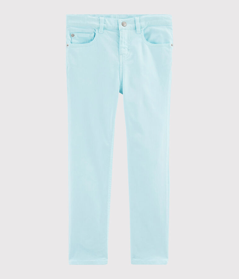 Pantalon enfant fille bleu
