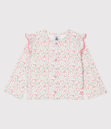 PETIT BATEAU - Cardigan léger imprimé bébé fille