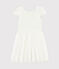 Robe de cérémonie enfant fille blanc MARSHMALLOW