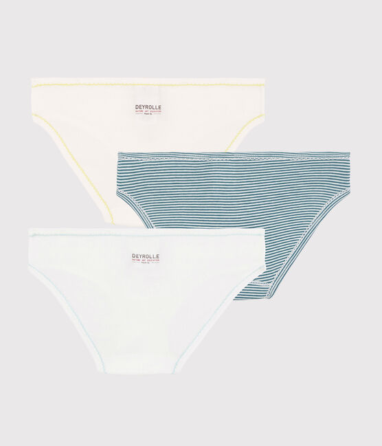 Lot de 3 culottes petite fille Petit Bateau x Deyrolle variante 1