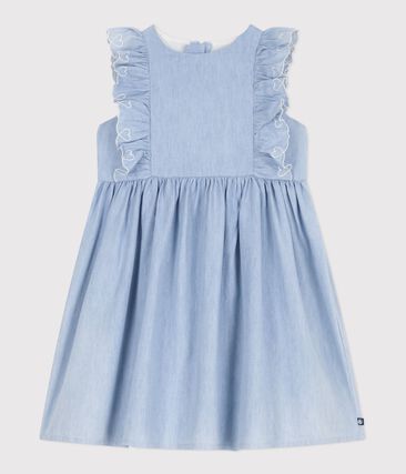 Robe sans manches enfant en coton