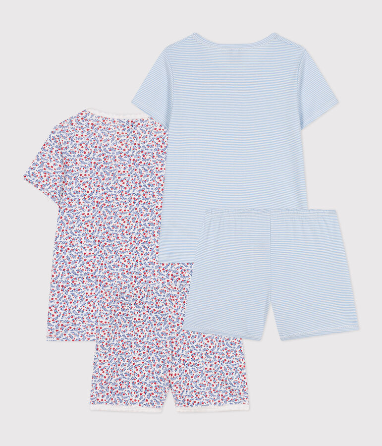 Lot de 2 pyjamas shorts enfant en coton variante 1