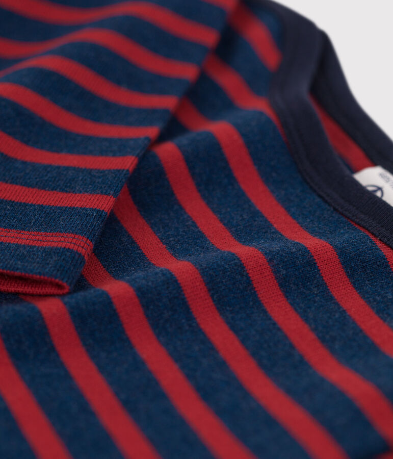 Marini&egrave;re en coton enfant fille / gar&ccedil;on bleu/rouge