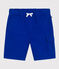 Bermuda en toile de coton enfant garçon bleu SURF