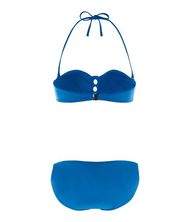 Maillot de bain 2 pi&egrave;ces femme bleu