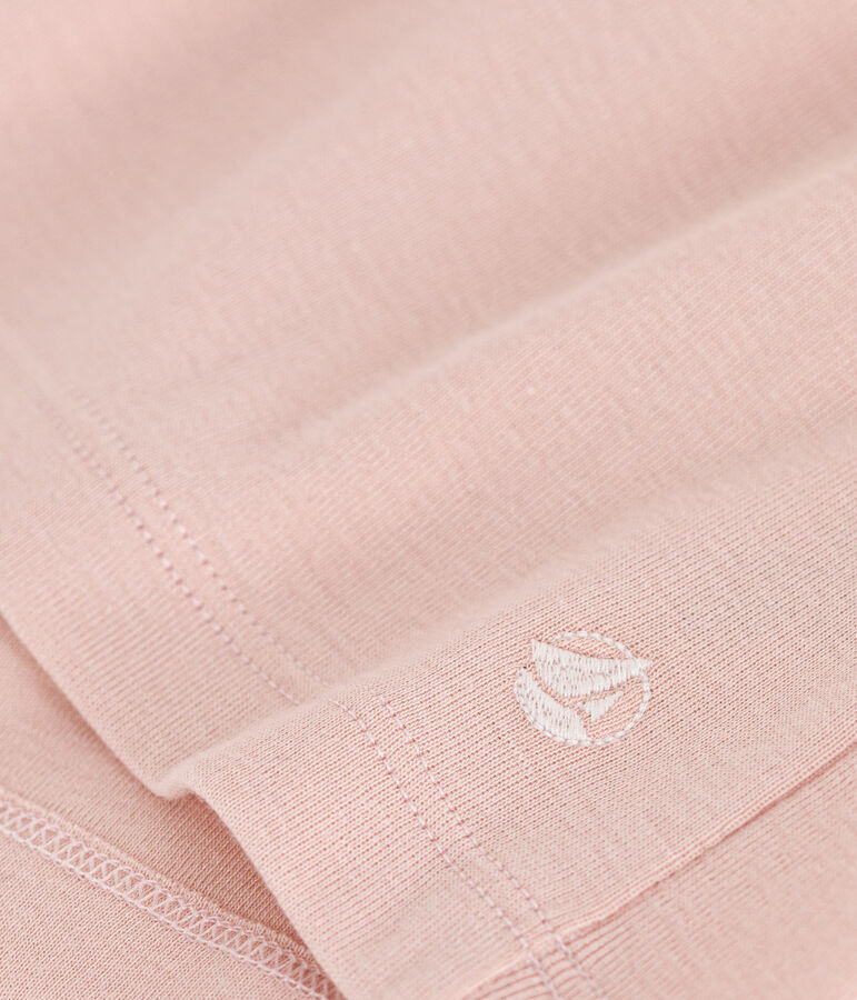 Robe manches courtes en coton enfant fille rose SALINE
