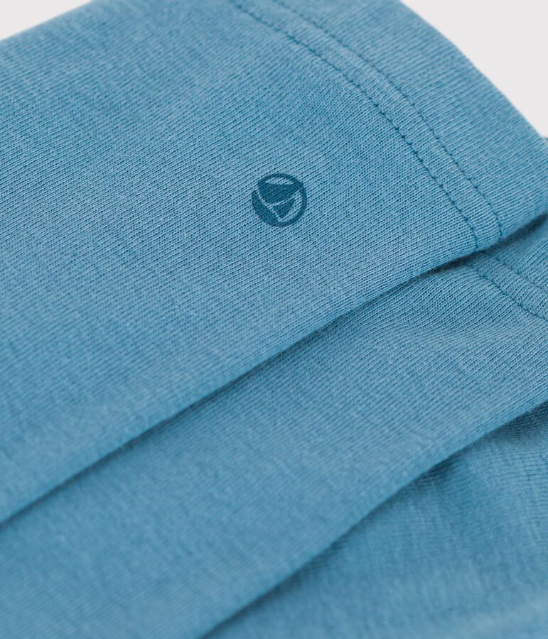 Legging en coton b&eacute;b&eacute; bleu POLOCHON