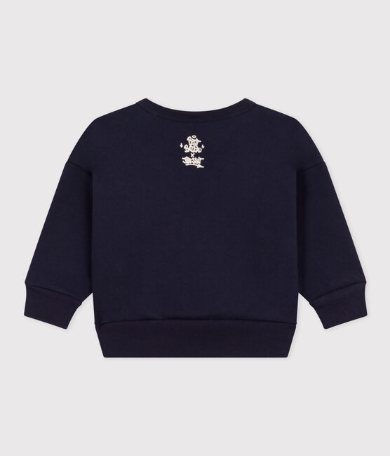 Sweatshirt en molleton bébé bleu SMOKING