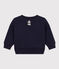 Sweatshirt en molleton bébé bleu SMOKING