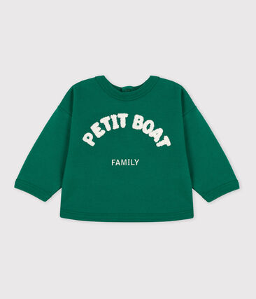 PETIT BATEAU - Sweatshirt bébé en coton