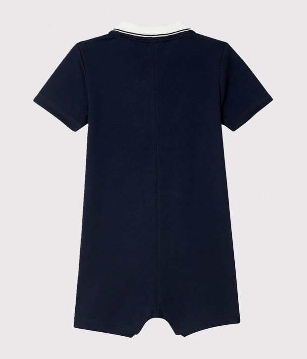 Combicourt polo b&eacute;b&eacute; gar&ccedil;on bleu marine