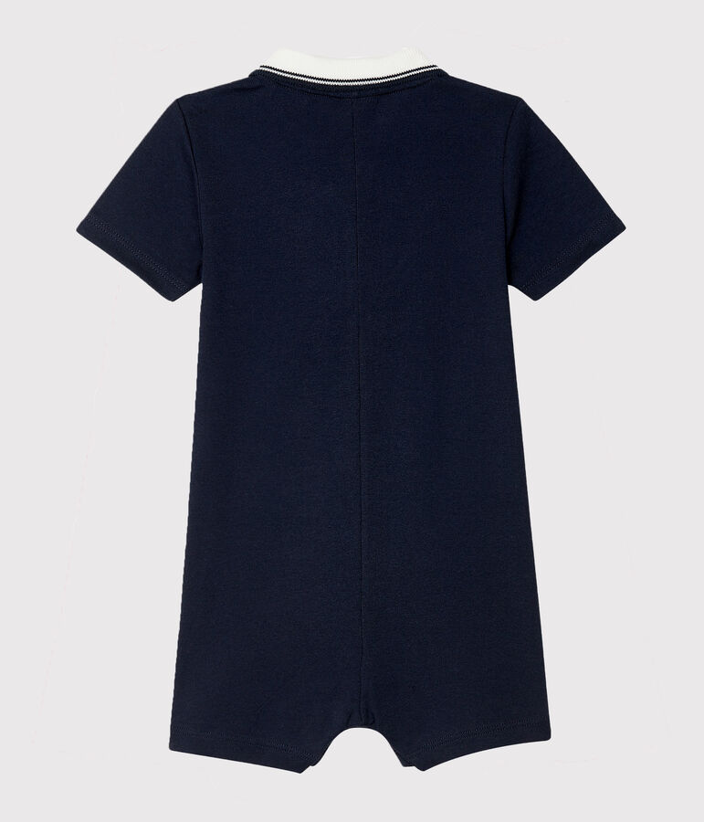 Combicourt polo b&eacute;b&eacute; gar&ccedil;on bleu