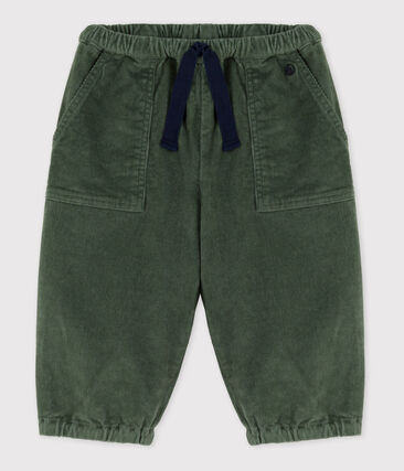 PETIT BATEAU - Pantalon bébé en velours côtelé