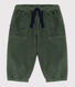 Pantalon bébé en velours côtelé