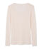 Tee shirt manches longues col danseuse femme rose FLEUR