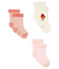 Lot composé de 3 paires de chaussettes en éponge, moelleuses et confortables. variante 2