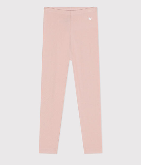 Legging en jersey élasthanne enfant fille rose SALINE