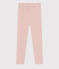 Legging en jersey élasthanne enfant fille rose SALINE