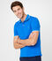 Polo manches courtes homme bleu RIYADH