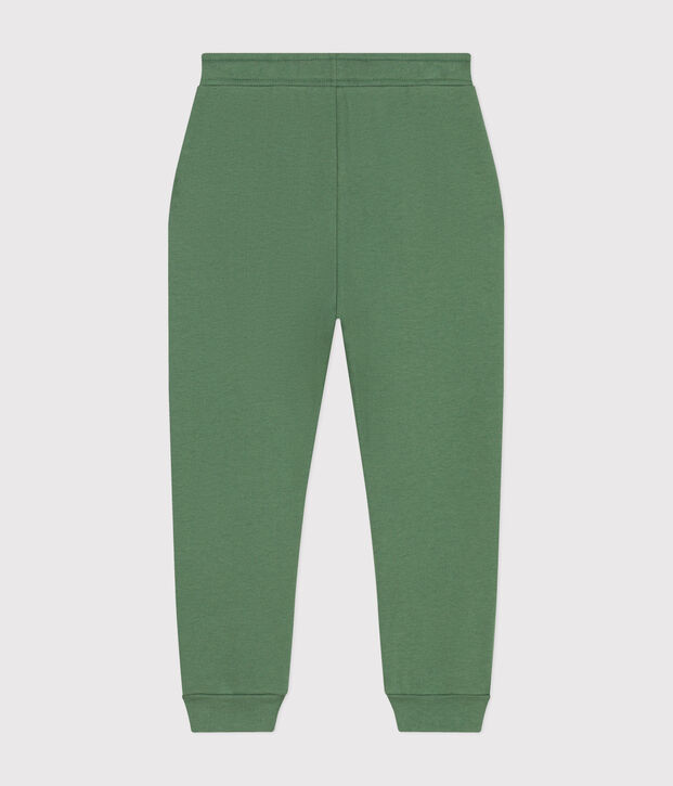 Pantalon de jogging enfant gar&ccedil;on vert