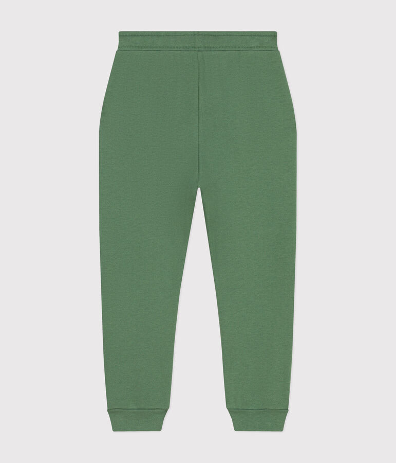 Pantalon de jogging enfant gar&ccedil;on vert PALMERAIE
