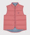 Doudoune sans manche matelassée enfant rose ROSEWOOD