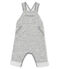 Salopette bébé garçon en maille gris GRIS