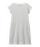 Chemise de nuit fille imprimée blanc ECUME/blanc MULTICO
