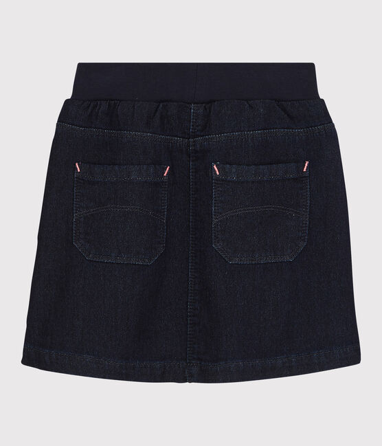 Jupe en denim enfant fille bleu DENIM BLEU FONCE