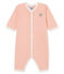 Dors bien bébé fille en côte rose ROSAKO/blanc MARSHMALLOW CN