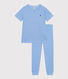 Pyjama en coton rayé enfant