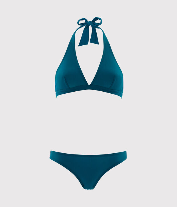 Maillot de bain 2 pi&egrave;ces femme vert