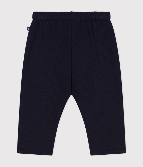 Pantalon en tubique matelassé bébé bleu SMOKING