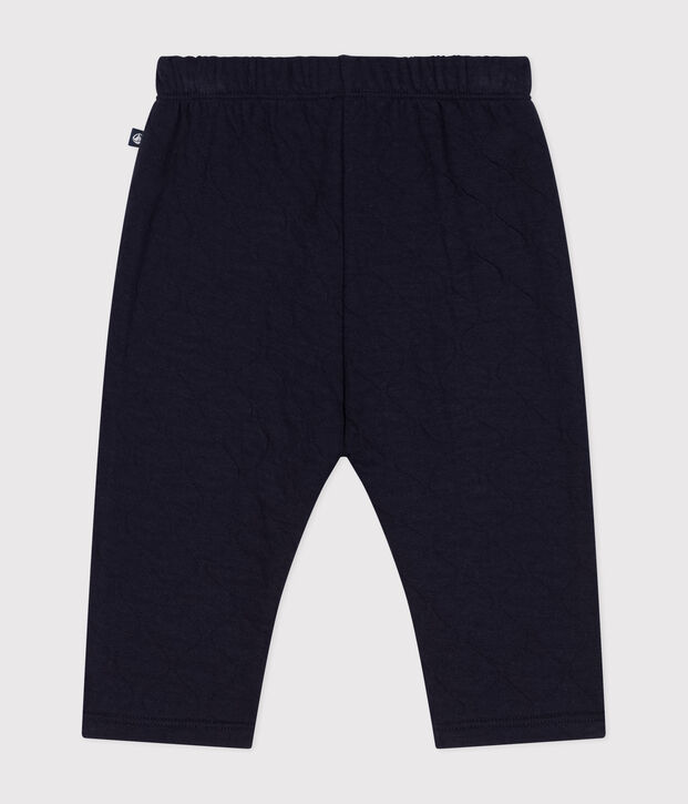 Pantalon en tubique matelass&eacute; b&eacute;b&eacute; bleu