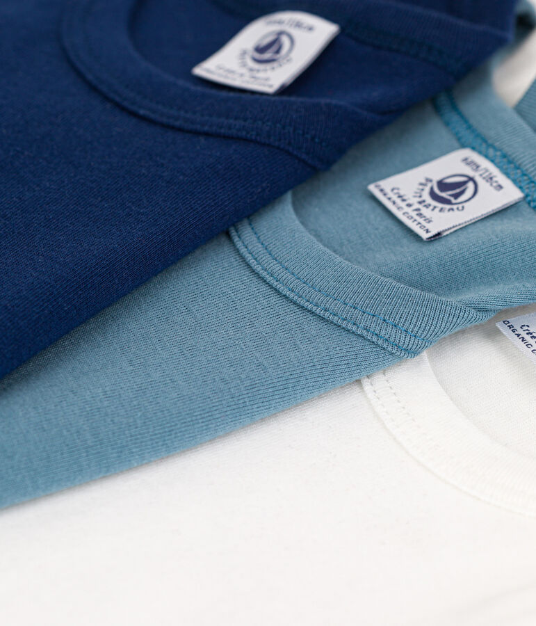 Lot de 3 d&eacute;bardeurs petit gar&ccedil;on en coton variante 1