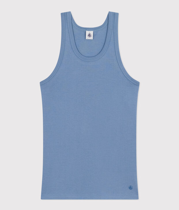 D&eacute;bardeur l'Iconique en coton femme bleu