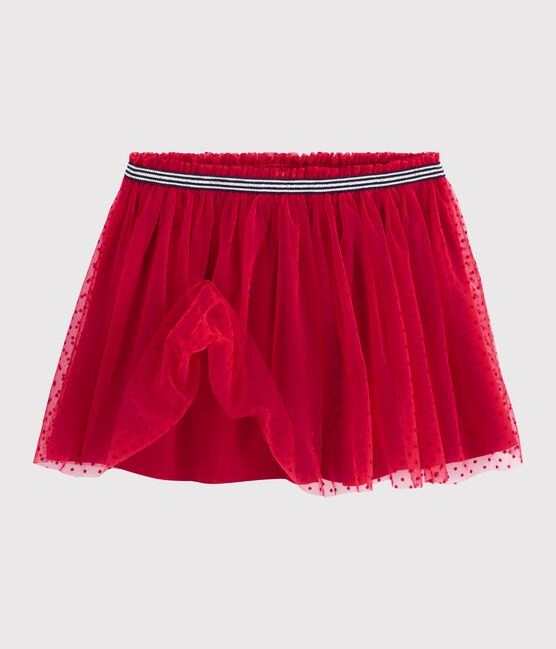Jupe en tulle enfant fille rouge TERKUIT