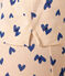 Pyjama cœur en coton femme blanc AVALANCHE/ MULTICO
