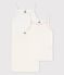 Lot de 3 chemises à bretelles mini coeurs petite fille en coton variante 1